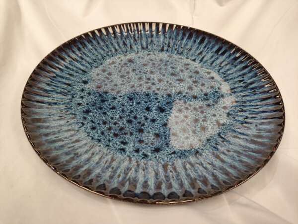 Assiette Bleue 27 cm
